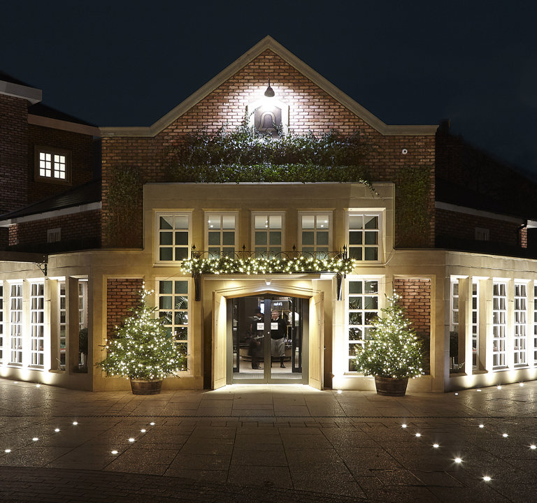 Belfry At Christmas
